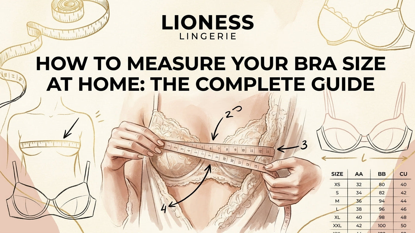 How to Measure Your Bra Size at Home: The Complete Guide Lioness Lingerie
