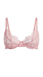 Bespoke pink lace panties from the Femme Totale luxury nightwear collection, custom tailored for a flawless fit.