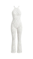 Video showcase of the white Lea De Paris lace suit.