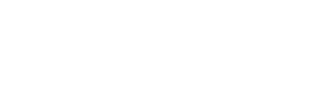Lioness Lingerie logo (serif) — white, transparent background (PNG)